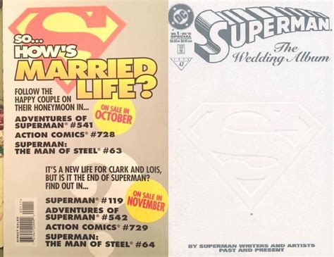 Superman The Wedding Album Dc Comics Comicbookrealm