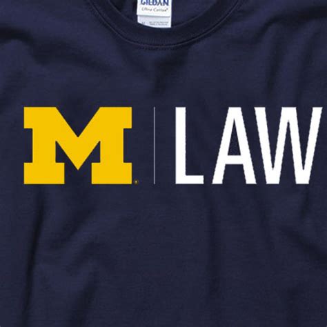 University Of Michigan Law School Navy Tee