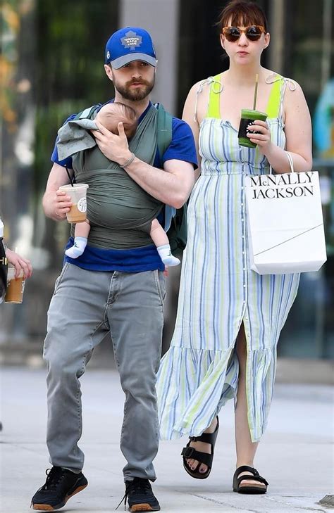 Daniel Radcliffe steps out with partner Erin Darke and newborn in ...