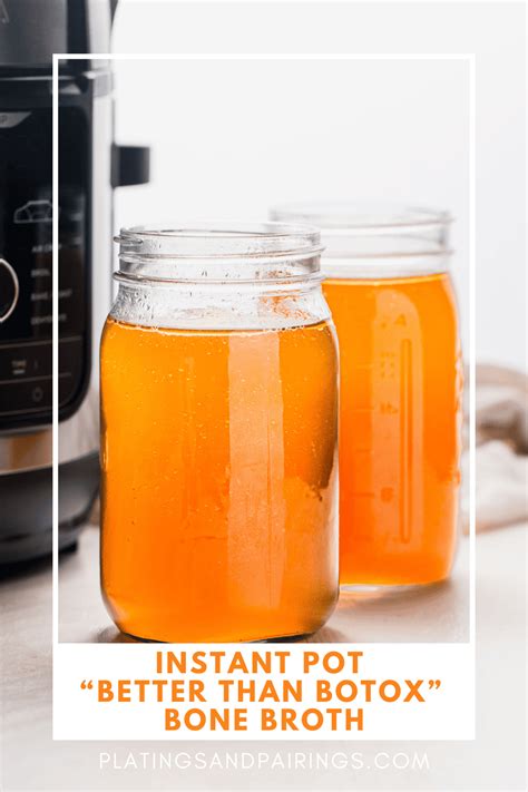 How To Make Instant Pot Bone Broth Easy Healthy Platings Pairings