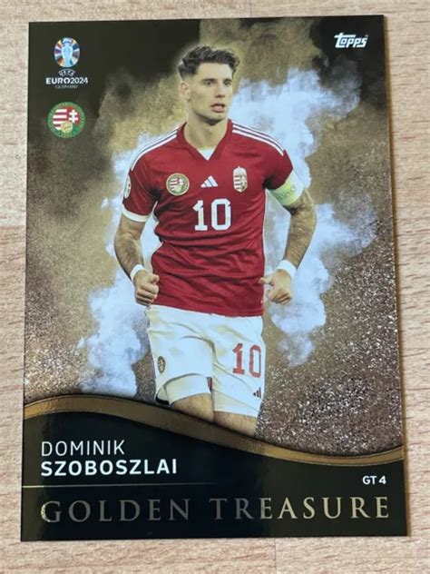 MATCH ATTAX UEFA Euro Germany 2024 Dominik Szoboszlai Hungary Golden