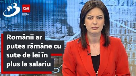 Românii ar putea rămâne cu sute de lei în plus la salariu Noi măsuri