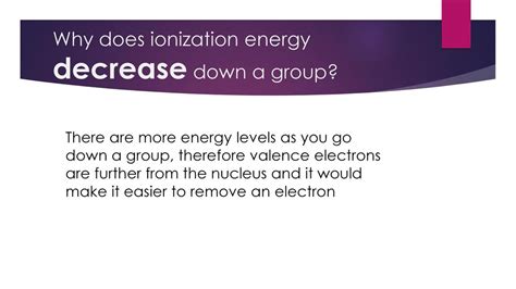 Periodic Trends Notes In Packet Ppt Download