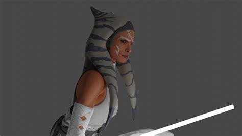 Artstation Posing Ahsoka The White