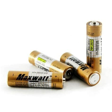 Jual Baterai Aa Batre A2 Battery Maxwatt Sni Super Power 1 Pack Isi 60