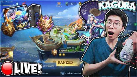 Push Rank Sampe Mythic Di Mobile Legends Pake Kagura Akhirnya Legend