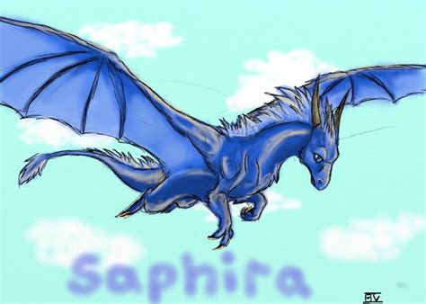 Saphira the dragon by KanpekiNaSekai on DeviantArt