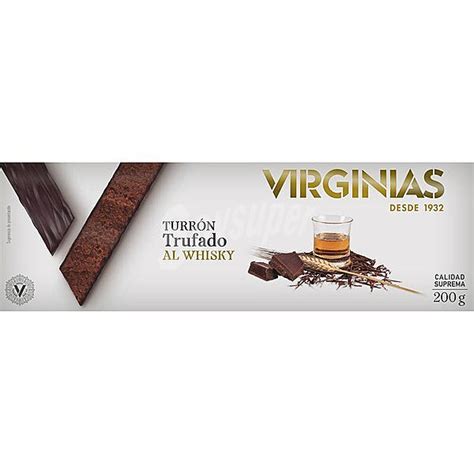 Virginias Turrones Y Chocolates Turr N Trufado De Chocolate Al Whisky