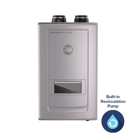 Rheem Performance Platinum 99 Gpm Natural Gas High Efficiency Indoor Recirculating Tankless