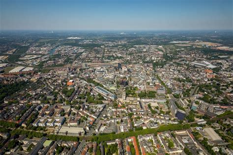 Dortmund Von Oben Stadtansicht Vom Innenstadtbereich In Dortmund Im