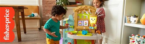 Amazon Fisher Price Laugh Learn Grow The Fun Garden To Kitchen