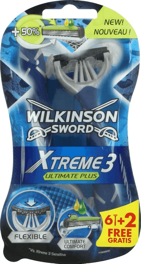 WILKINSON SWORD Xtreme 3 Ultimate Plus Jednorazowe Maszynki Do