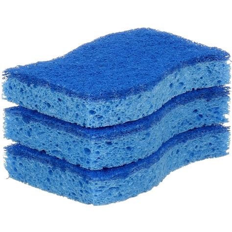 SCOTCH BRITE NO SCRATCH SCRUB SPONGE 3PK