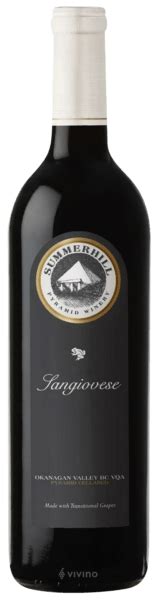 Summerhill Pyramid Sangiovese Vivino US