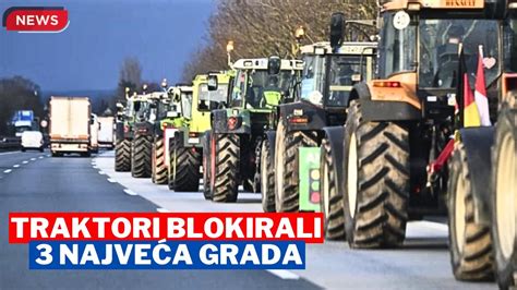 Mo Na Bavarska Na Nogama Traktori Blokirali Najve A Grada Youtube