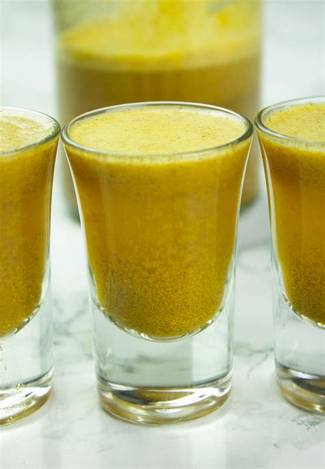 Turmeric Shot Recipe with Apple & Ginger | The Anti-Cancer Kitchen