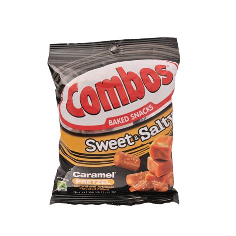 Combos Sweet & Salty Caramel Pretzel Baked Snacks 170g Online at Best Price | Other Crisps ...