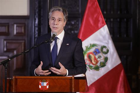 Conferencia De Prensa Del Secretario De Estado De Los Estados Unidos De