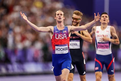 Cole Hocker Runs To Win Epic Olympic M Final Letsrun