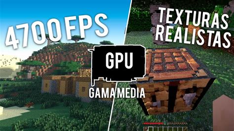 Gpu De Gama Media Alcanz Fps En Minecraft Xd Gtx Con