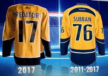 Nashville Predators get new uniforms for 2017-2018 season