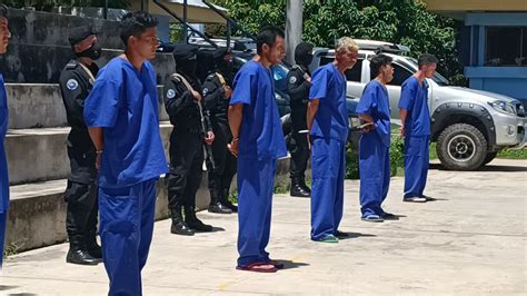 Policía Nacional Captura Ocho Delincuentes En Nueva Segovia