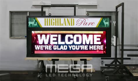 LED Sign Boards | #1 Alpha Digital Display Boards | MEGA