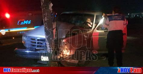 Hoy Tamaulipas Accidente En Tamaulipas Se Quedo Dormido Luego De