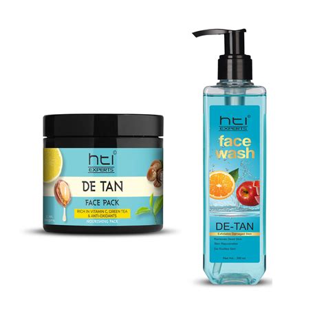 De Tan Pack De Tan Face Wash Hti Experts