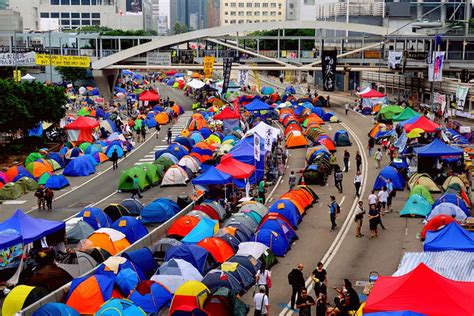 ⌈香港⌋ 雨傘運動 旺角金鐘佔中現場觀察 圖多