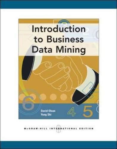 Introduction To Business Data Mining