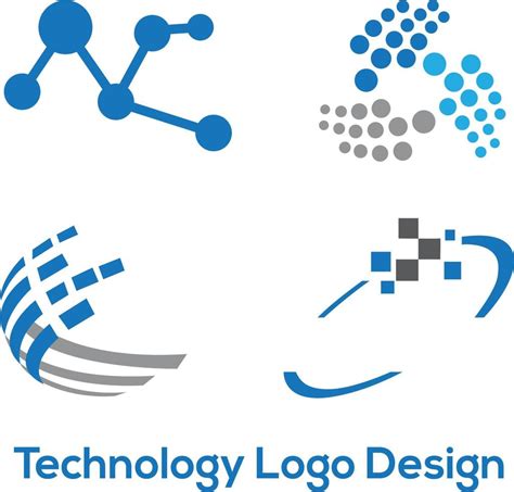 Technology Logo Design 21485946 Vector Art at Vecteezy