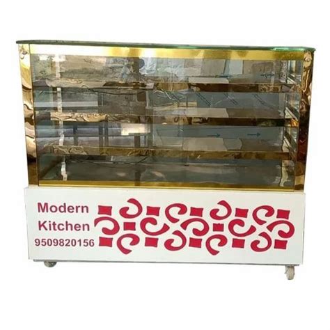 Stainless Steel Sweet Display Counter For Shop Bakery At Rs