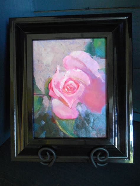 Carol Schiff Daily Painting Still Life Rose Painting Rose Still Life