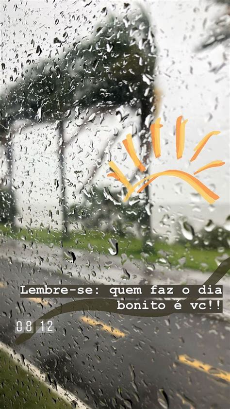 Pin de Ruth Viana de Oliveira em Aleatórios Frase chuva Legendas