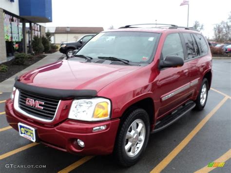 2003 Magnetic Red Metallic GMC Envoy SLT 4x4 46967149 Photo 7