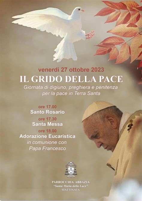 Istituto Pastorale Pugliese Il Grido Della Pace Arcidiocesi Di Manfredonia Vieste San