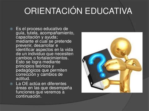 Funciones De La Orientación Educativa