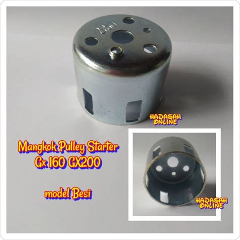 Jual Mangkok Pulley Stater Gx Gx Model Besi Starter Pulley Pully