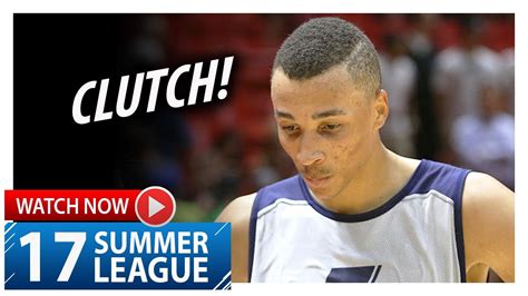 Dante Exum Full Highlights Vs Celtics Summer League