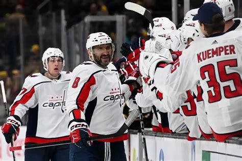 Caps F Alex Ovechkin Sets Nhl Record For Empty Net Goals Sportshub