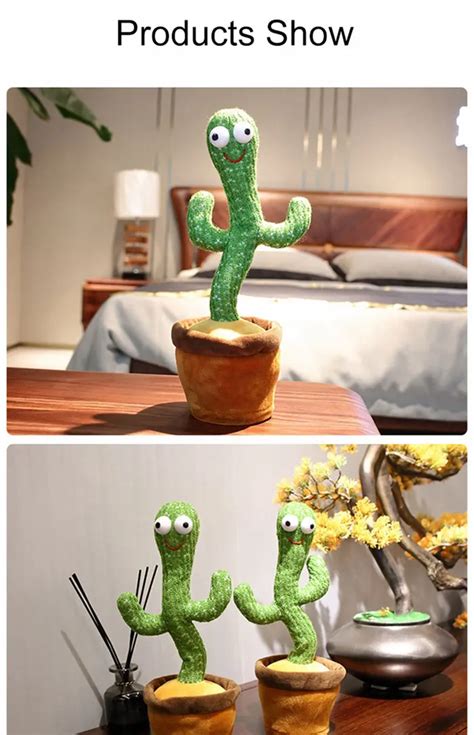 The Cactus Repeats What You Say Dancing Cactus Singing Dancing Cactus