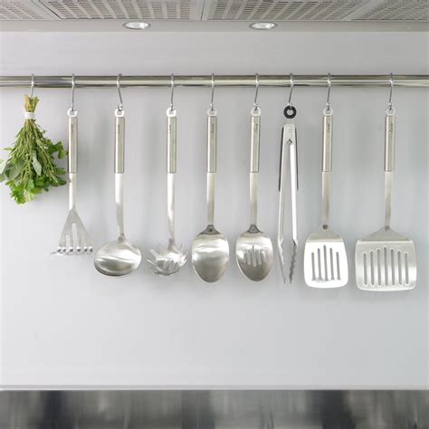 Stainless Steel Utensils 8 Piece Set | Utensil Sets from ProCook