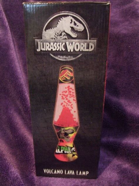 Jurassic World Dinosaur Volcano Lava Lamp In Birkenhead Merseyside