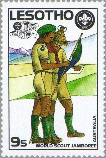 Scouts On Stamps Of The World Lesotho 1987