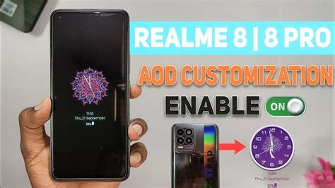 Realme 8 8 Pro Realme Ui 4 0 Aod Customisation Enable How To Enable