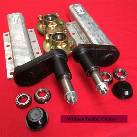 Kg Trailer Suspension Units Extended Stub Axle Mm Pcd Hubs