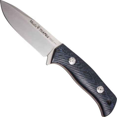 Muela Outdoormesser Tuareg Micarta Anthrazit