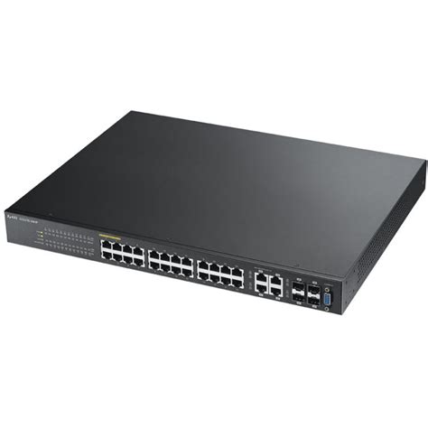 Zyxel Gs2210 Series 24 Port Gigabit Poe Managed Switch