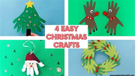 Easy Christmas Crafts For Kids To Make In School